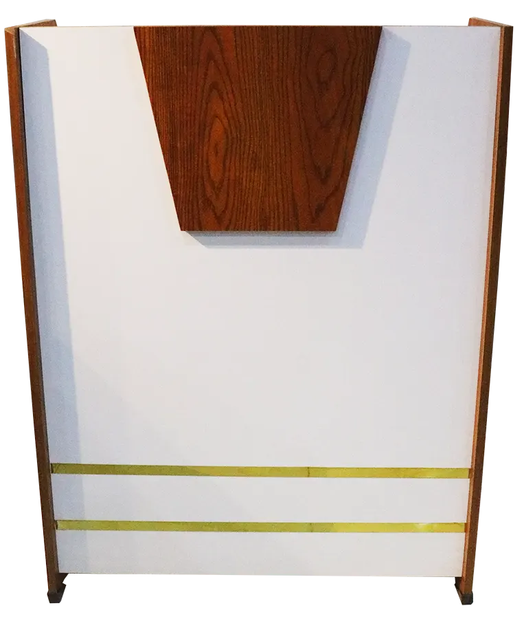 كاونتر كاشير خشب واحد درج مقاس 80 سم