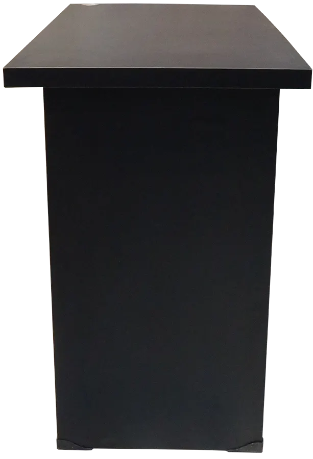 مكتب خشب ، 1متر ، بيج X اسود