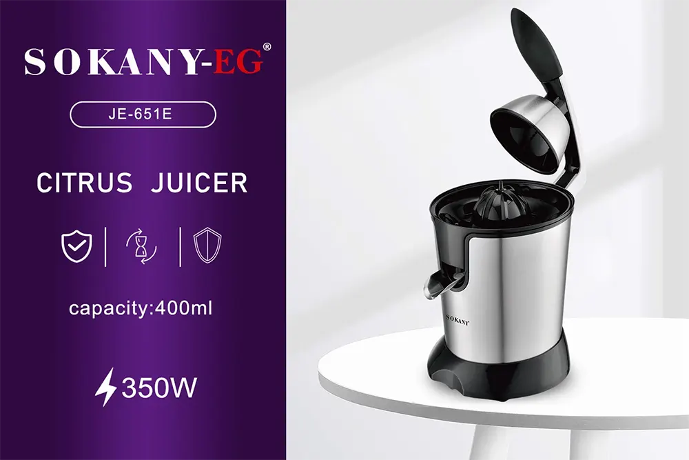 عصارة سوكاني 350وات  400 مل  SOKANY JE-651E(بضمان المغربي 17355)