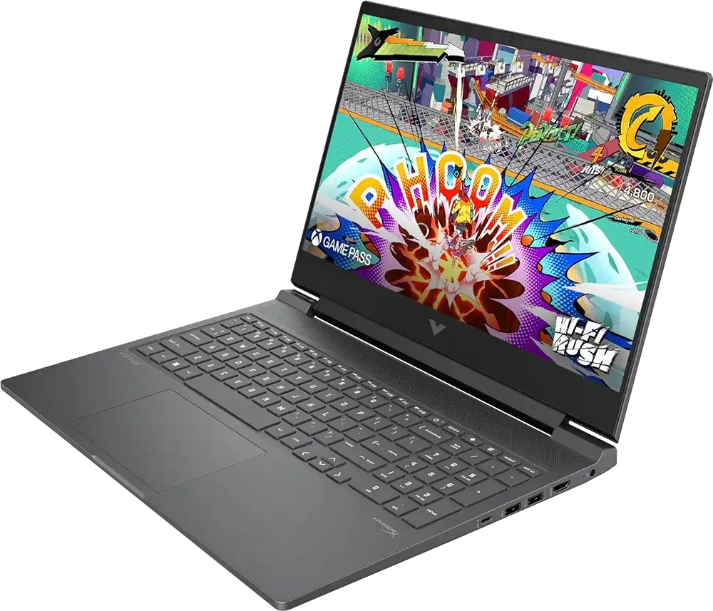 لاب توب للألعاب اتش بي فيكتوس 16-R1054NE ، معالج إنتل® كور™ i7-14700HX ، الجيل الرابع عشر، رامات 16 جيجابايت، هارد ديسك سعة 512 جيجابايت SSD ، كارت شاشة NVIDIA® GeForce RTX™ 4060، سعة 8 جيجابايت GDDR6، شاشة مقاس 16.1 بوصة FHD IPS، نظام التشغيل دوس، فضي ميكا