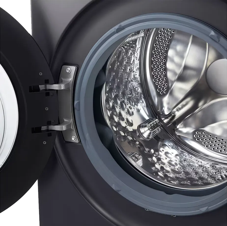 غسالة ومجفف فول اتوماتيك إل جي، سعة غسيل 20 كيلو، سعة مجفف 10 كيلو، موتور انفرتر، بخار، شاشة ديجيتال، واي فاي، F0Z8DRP24