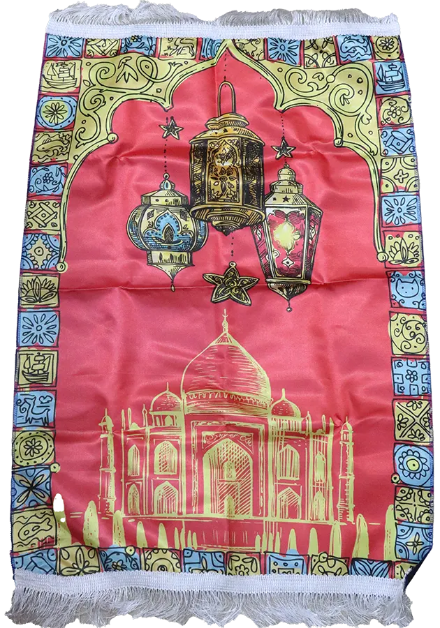 سجادة صلاة منقوشة تهادو مع مصحف ومبخرة