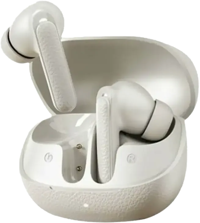 سماعة اذن لاسلكية كيو سي واي T15، بلوتوث 5.5، خاصية ANC تكيفي حتى 45 ديسيبل، وقت تشغيل 25 ساعة، رمادي فاتح، BH24HT15A