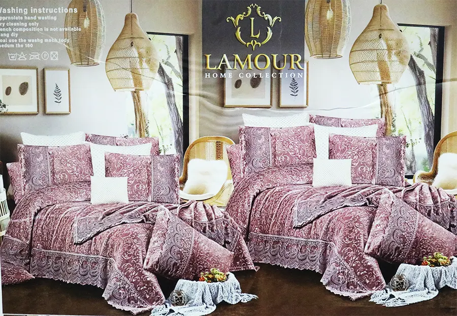 مفرش اطفال قطيفه الدب رونزا ، 6 قطع ، مقاس 180X240 ، اللوان متعددة