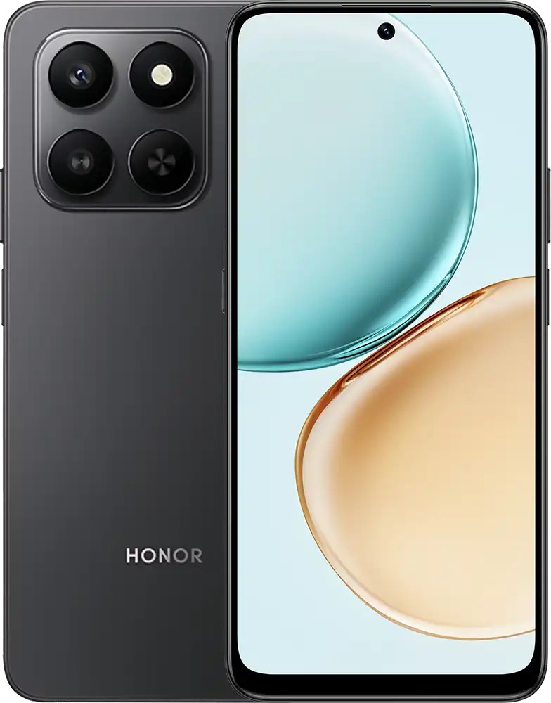 موبايل هونر X7D، ثنائي الشريحة، ذاكرة داخلية 256 جيجابايت، رامات 8 جيجابايت، شبكة الجيل الخامس، أسود