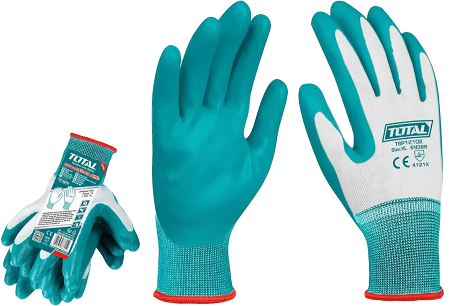 جوانتي حماية بلاستيك توتال تولز ، ازرقْXابيض ، TSP12102