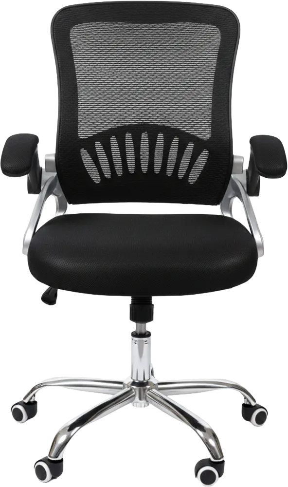 كرسي مكتب هيدروليك تويوتا، ظهر شبكي، ارتفاع قابل للتعديل، أسود، MN-29B