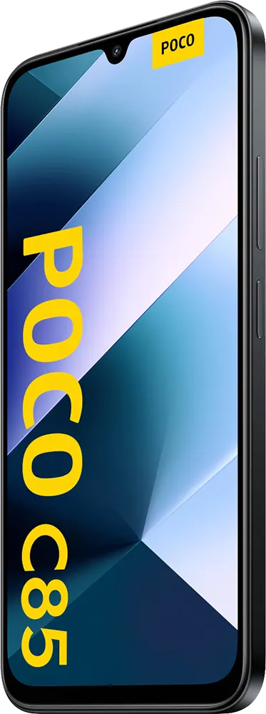 موبايل شاومي بوكو C85، ثنائي الشريحة، ذاكرة داخلية 256 جيجابايت، رامات 8 جيجابايت، شبكة الجيل الرابع إل تي إي، أسود