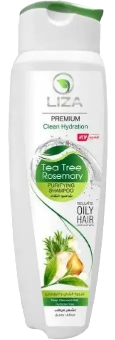 شامبو بريميوم بشجرة الشاي والروزماري من ليزا، 350 مل