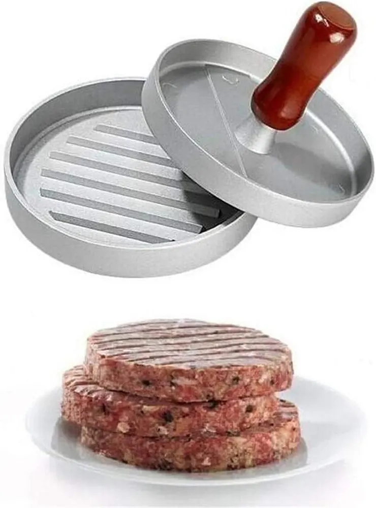 مكبس لصنع البرجر من المعدن