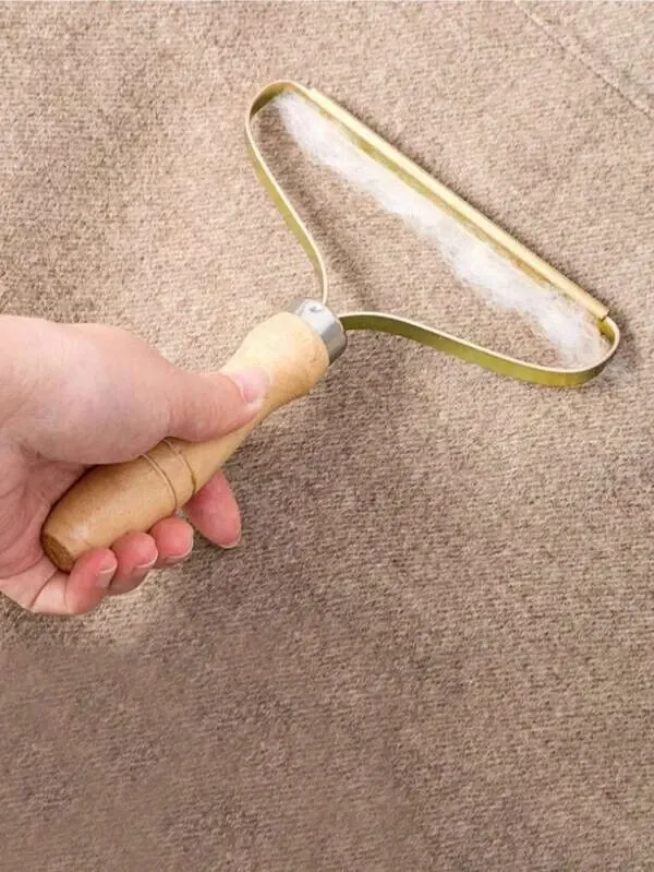 اداة ازالة الوبر وشعر الحيوانات الاليفة، يد خشب، 41-6