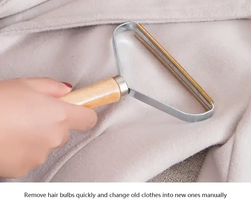 اداة ازالة الوبر وشعر الحيوانات الاليفة، يد خشب، 41-6