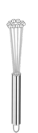 مضرب بيض استانلس ، 10 بوصة