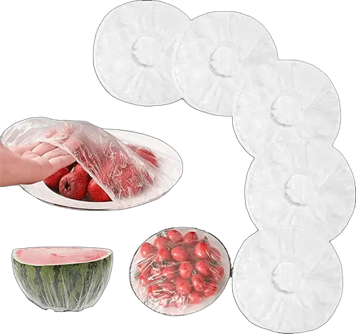 اكياس طعام بلاستيك شفافه رباط