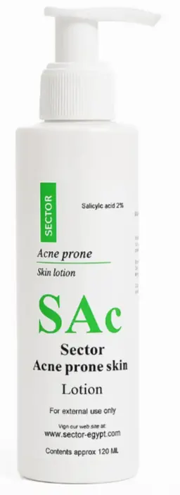 لوشن سيكتور للبشرة المعرضة لحب الشباب بالساليسيليك، 120 مل