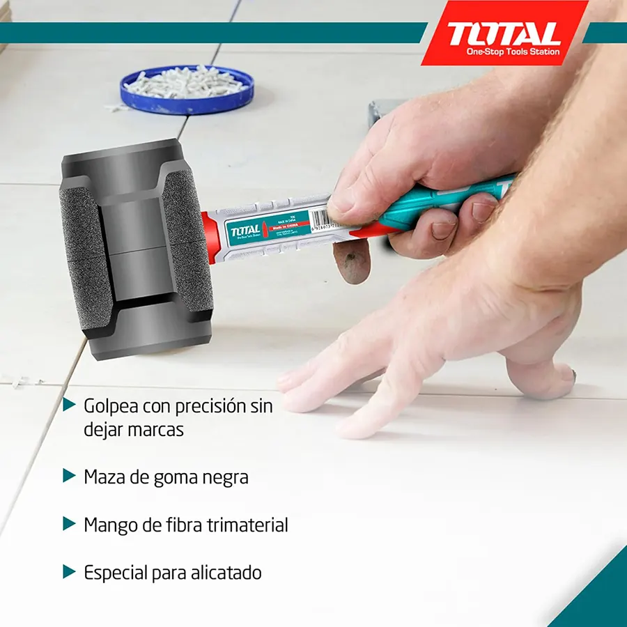 دقماق كاوتش كبير توتال تولز ، 450 جرام ، رأس مطاطي ، THRUH6816