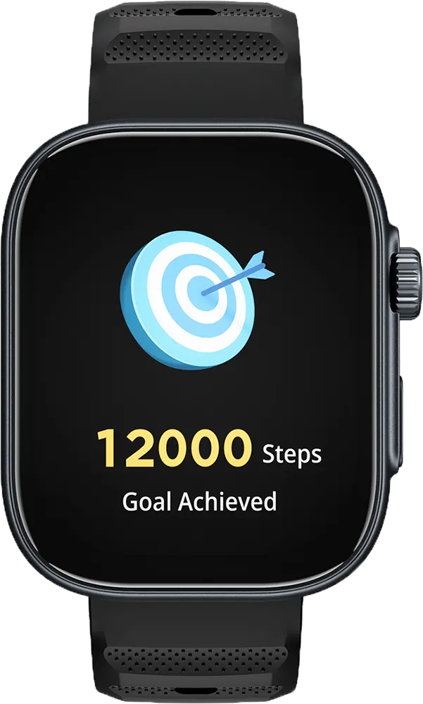 ساعة ايتل ستورم الترا الذكية، بلوتوث 5.3، شاشة لمس TFT مقاس 2.02 بوصة، مقاومة للماء، سوار سيليكون، بطارية 300 مللي أمبير، لون أسود، ISW-023