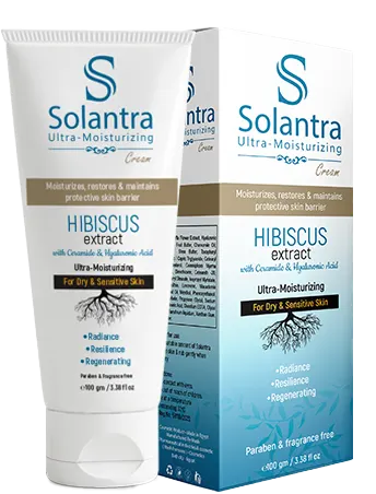 كريم سولانترا الترا مرطب للبشرة الجافة والحساسة، 100 جم