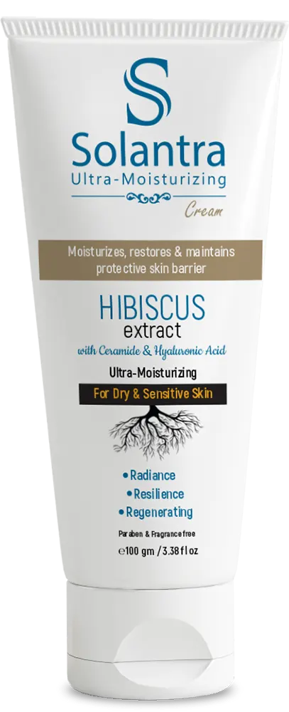 كريم سولانترا الترا مرطب للبشرة الجافة والحساسة، 100 جم
