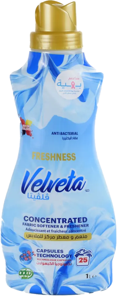 فلفيتا منعم ومعطر منسوجات مركز ، برائحة فريش، 1 لتر