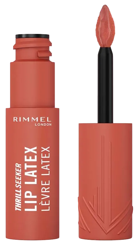 احمر شفاه لاتكس ريميل ثريل سيكر، 200 سو بيتشي، 6 مل