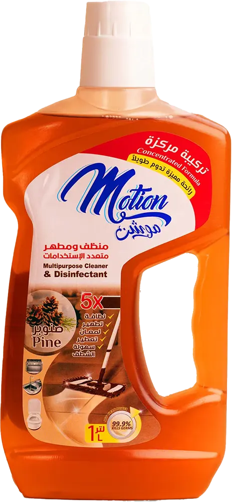 موشن منظف ومطهر متعدد الاستخدامات، رائحة الصنوبر، 1 لتر