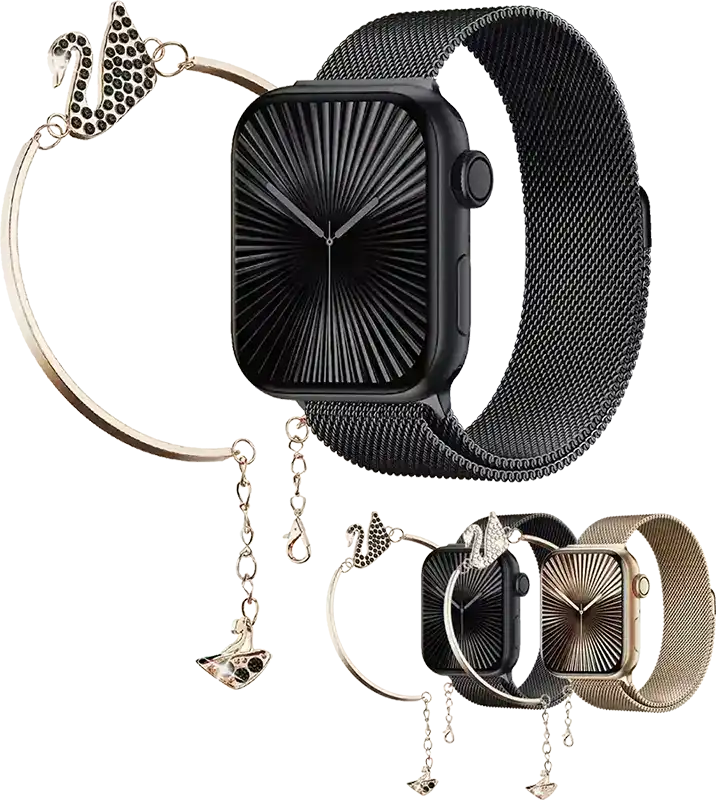 ساعة هاينو تيكو الذكية، شاشة AMOLED مقاس 1.5 بوصة، مقاومة للماء، عمر بطارية يصل إلى 7-10 أيام، 3 أحزمة، متعددة الألوان، SQ-16 Mini