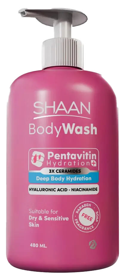غسول الجسم المرطب من شان، 480 مل