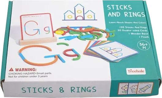 الغاز مطابقة الاشكال و تمييز الالوان و الحروف ، اشكال متعددة ، 3001