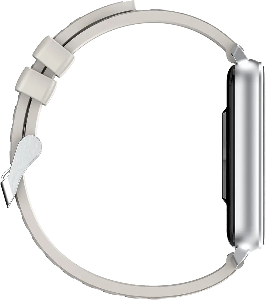 ساعة يد انفينيكس اكس باند ، شاشة تعمل باللمس 1.57 بوصة ، مقاومة للماء، سوار سيليكون،، بطارية 230 مللي امبير، فضي، XW4B