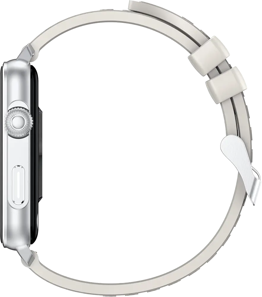 ساعة يد انفينيكس اكس باند ، شاشة تعمل باللمس 1.57 بوصة ، مقاومة للماء، سوار سيليكون،، بطارية 230 مللي امبير، فضي، XW4B