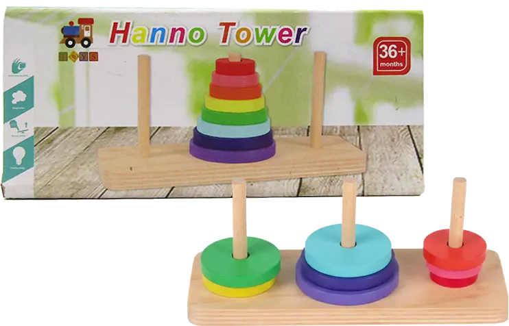 هرم التحدي علي شكل عمود حلقات ملون ، 2017