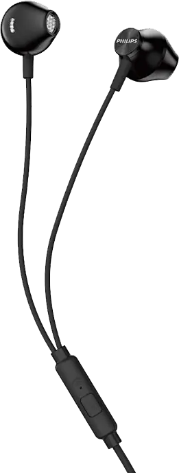 سماعة أذن سلكية فيليبس 1000 SERIES، طول 1.2 متر، موصل 3.5 مم، مكبر صوت 14.2 مم، أسود، TAUE101BK