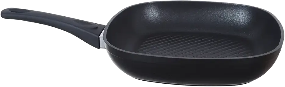 طقم حلل تيتانيوم سافلون، 13 قطعة، مربع الشكل، بيد عازلة، لون اسود