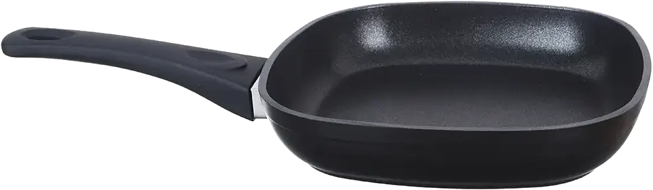 طقم حلل تيتانيوم سافلون، 13 قطعة، مربع الشكل، بيد عازلة، لون اسود