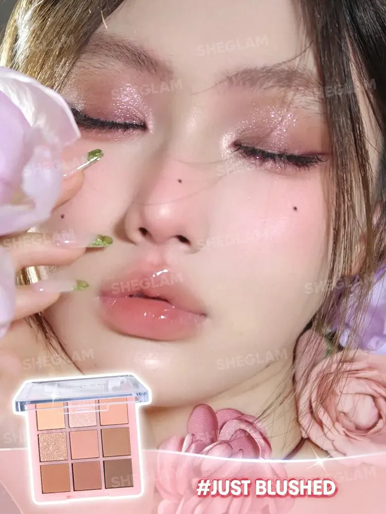 باليت اي شادو من شيجلام، 9 الوان، جاست بلاشد