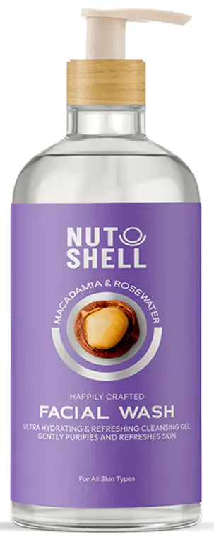 غسول الوجه ناتشيل بالمكاديميا وماء الورد ، 250 مل