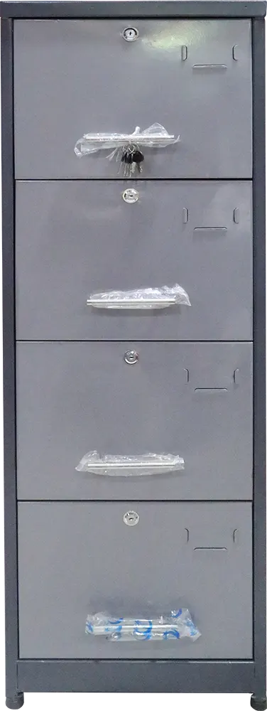 خزانة ملفات شانون، 4 أدراج، معدني، رمادي
