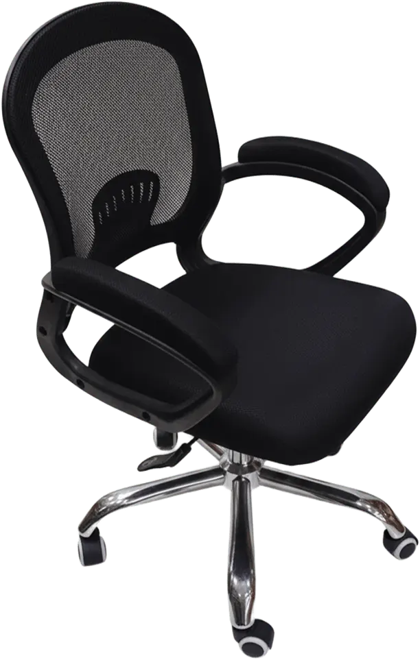 كرسي مكتب هيدروليك ، اسود