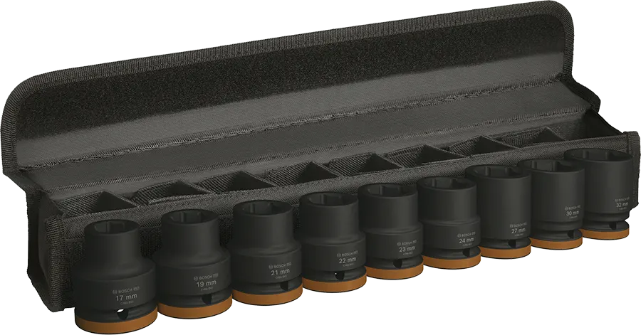 Bosch Pro Impact Bit Set, 39-17mm, 9 Pieces, 2 608 003 041