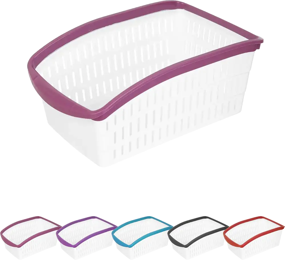 منظم أدوات مطبخ بلاستيك الوطنية، حجم كبير، ألوان متعددة