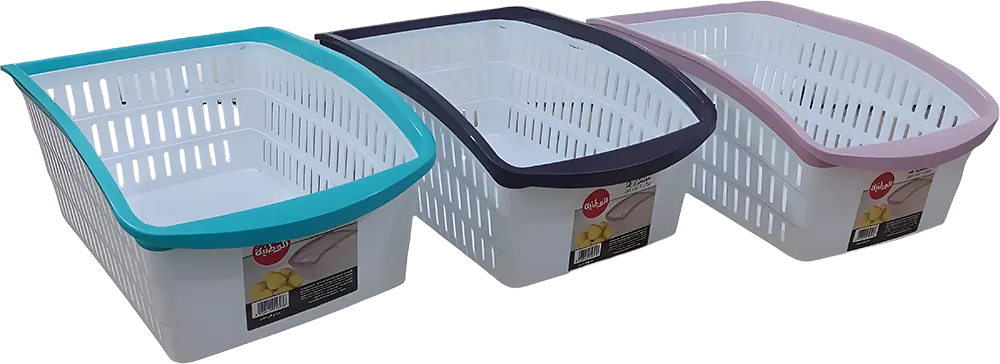 منظم أدوات مطبخ بلاستيك الوطنية، حجم كبير، ألوان متعددة