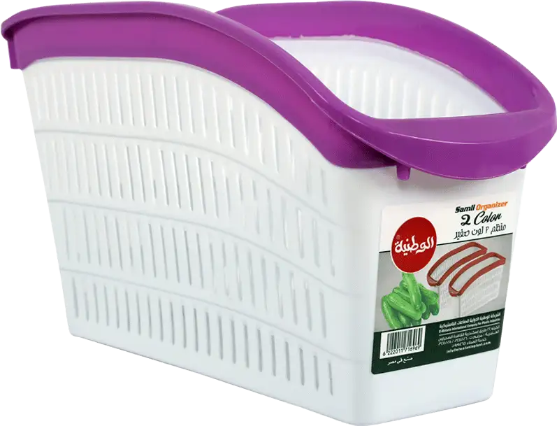 منظم أدوات مطبخ بلاستيك الوطنية، حجم صغير، ألوان متعددة