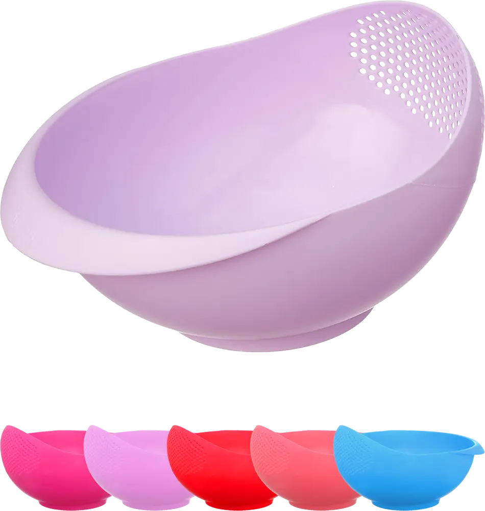 مصفاة ارز بلاستيك الوطنية، حجم صغير، ألوان متعددة