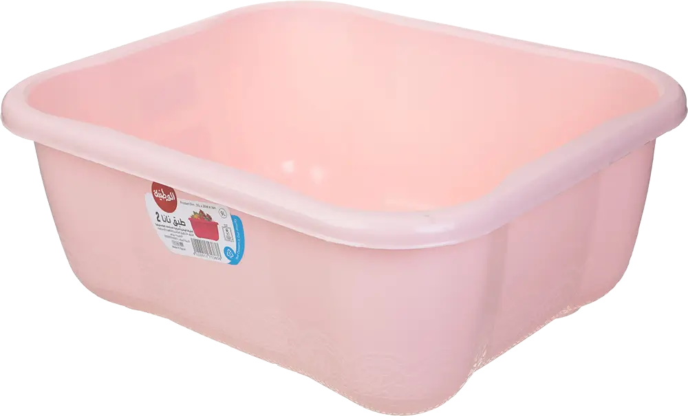 طبق بلاستيك الوطنية نانا 2 ، مستطيل الشكل، ألوان متعددة