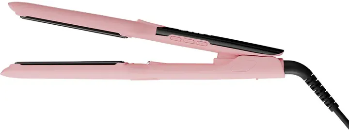 مكواة شعر شيري اند بيري، الواح سيراميك، 5 مستويات حرارة حتى 260°C، بينك