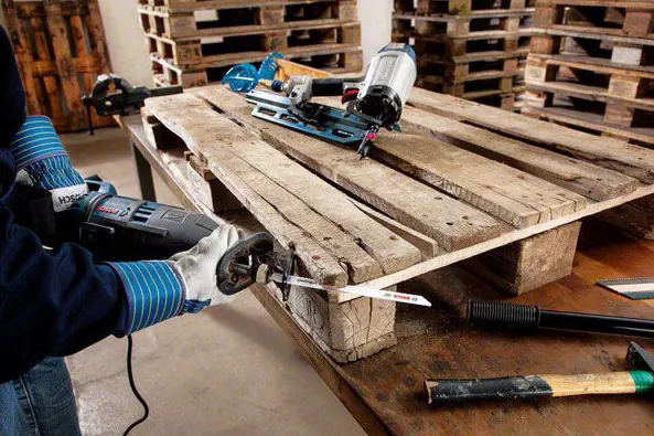 سلاح منشار امامى ترددى بوش لتقطيع الخشب ، 5 قطع ،2 608 658 036