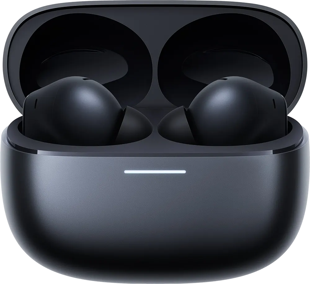 سماعات أذن ريدمي بودو 6 برو، بلوتوث 5.3، ANC، بطارية 480 مللي أمبير، أسود فضائي