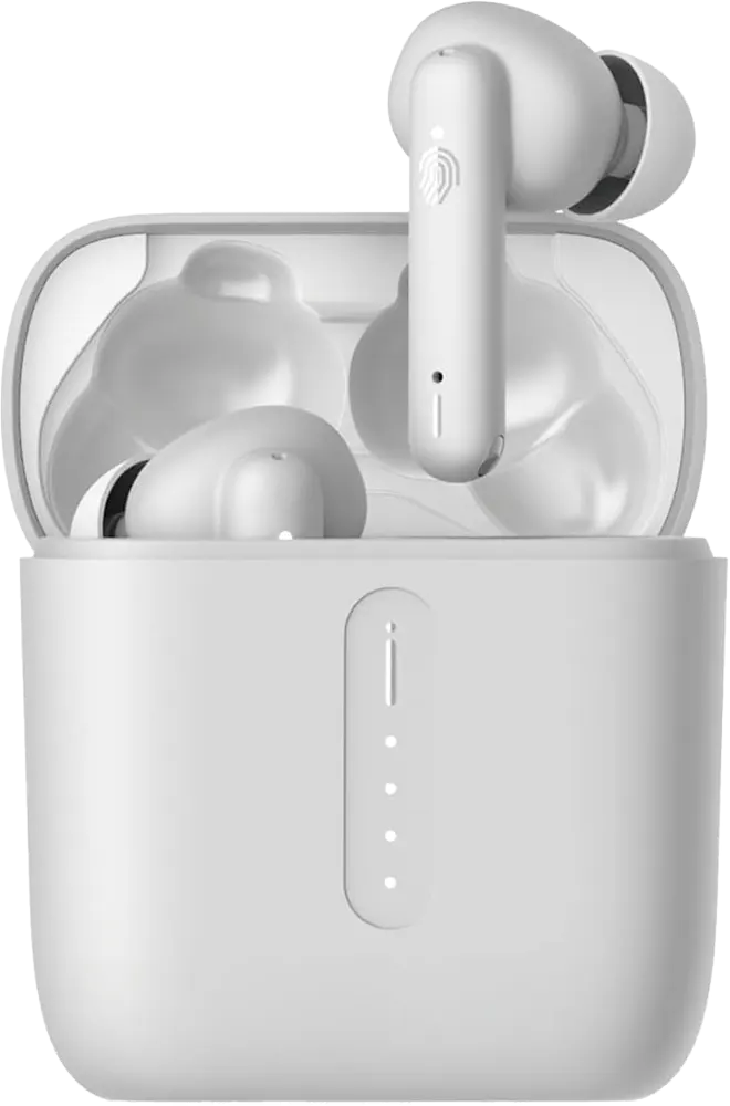 سماعات أذن لاسلكية اي تيل بودز ايس برو 11 ، بلوتوث 5.3، ENC، تشغيل حتى 75 ساعة، أبيض