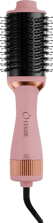 فرشاة تجفيف شعر شيري اند بيري Super Dryer، شعيرات ناعمة الملمس، تقنية الايونات السالبة، 3 مستويات تدفق هواء، بينك